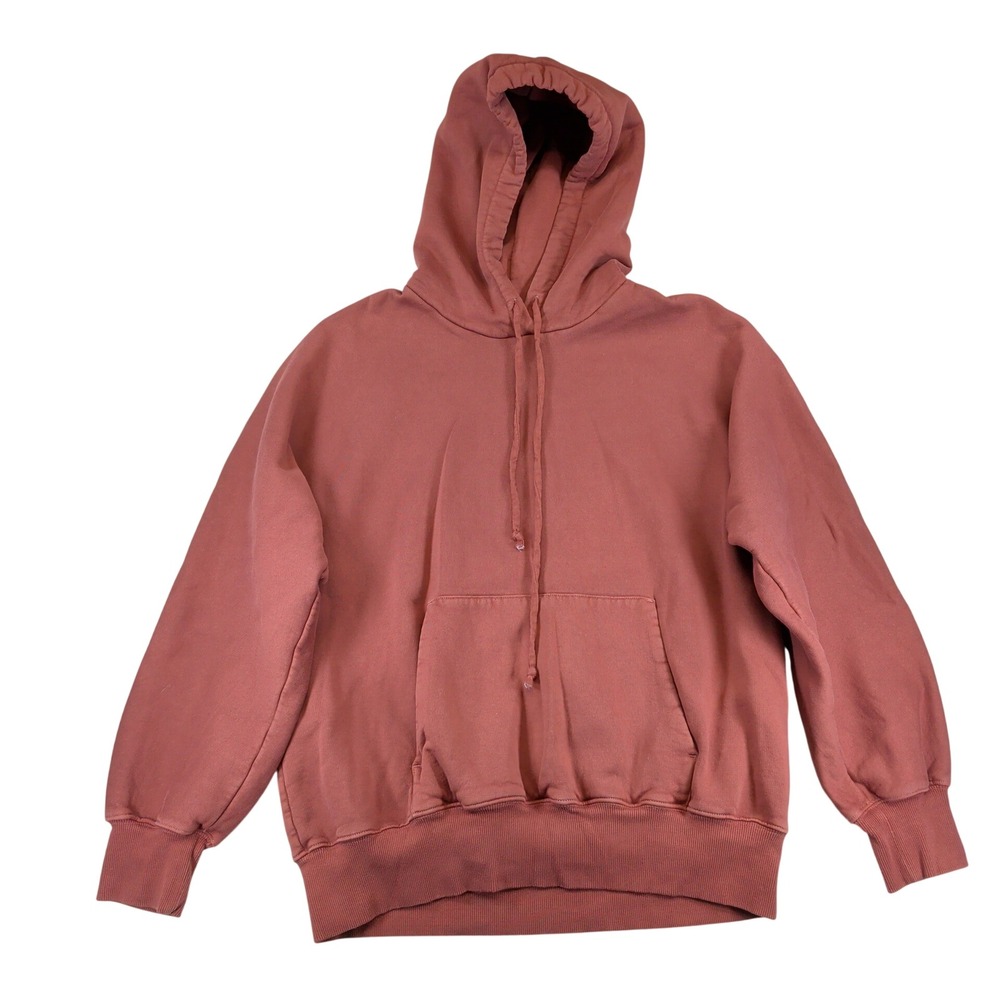 Wilfred Free Aritzia Rosewood Organic Cotton Pullover Hoodie Sweatshirt Size 2